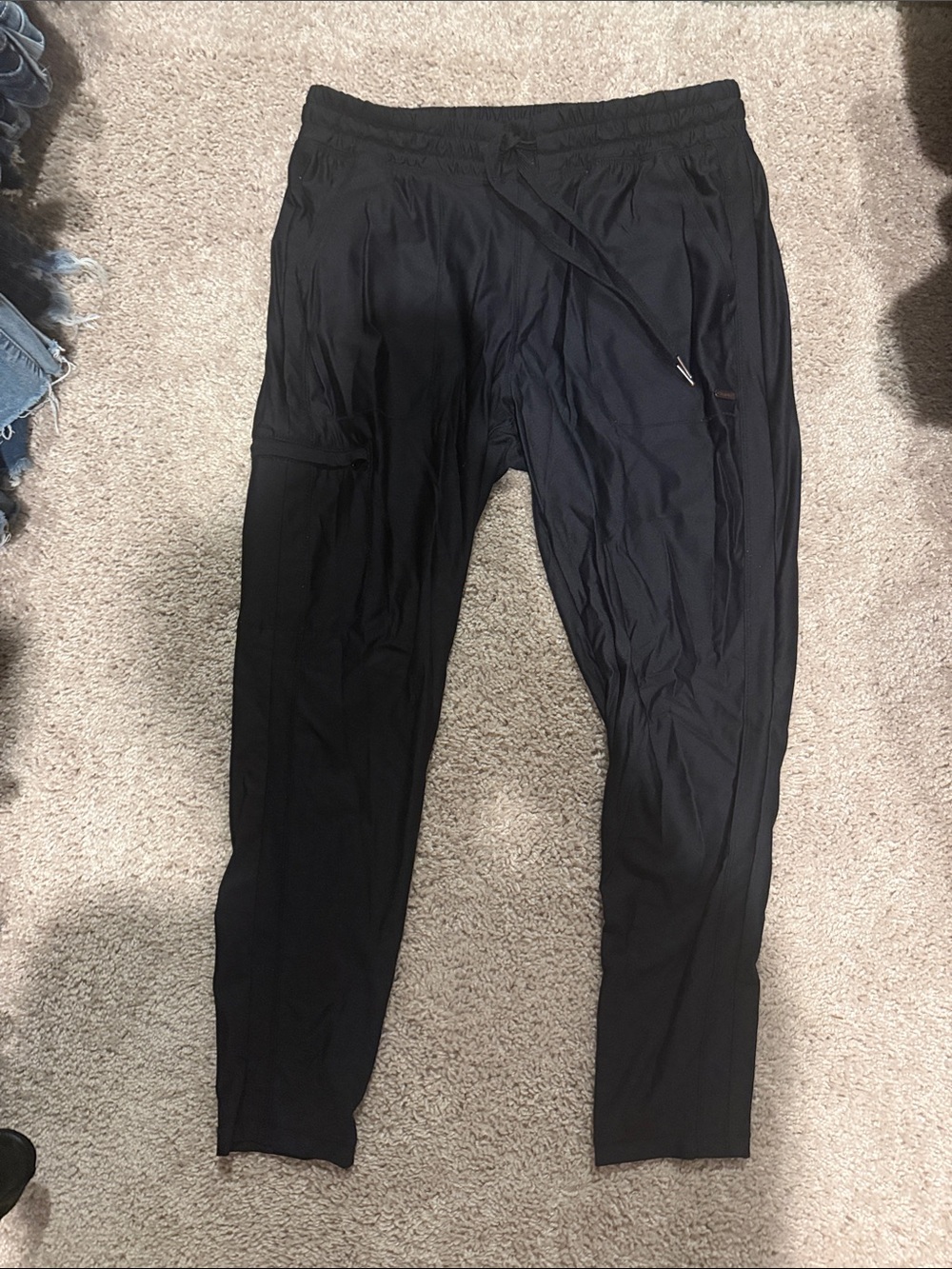 Women's Black Lightweight Jogger scrub pants